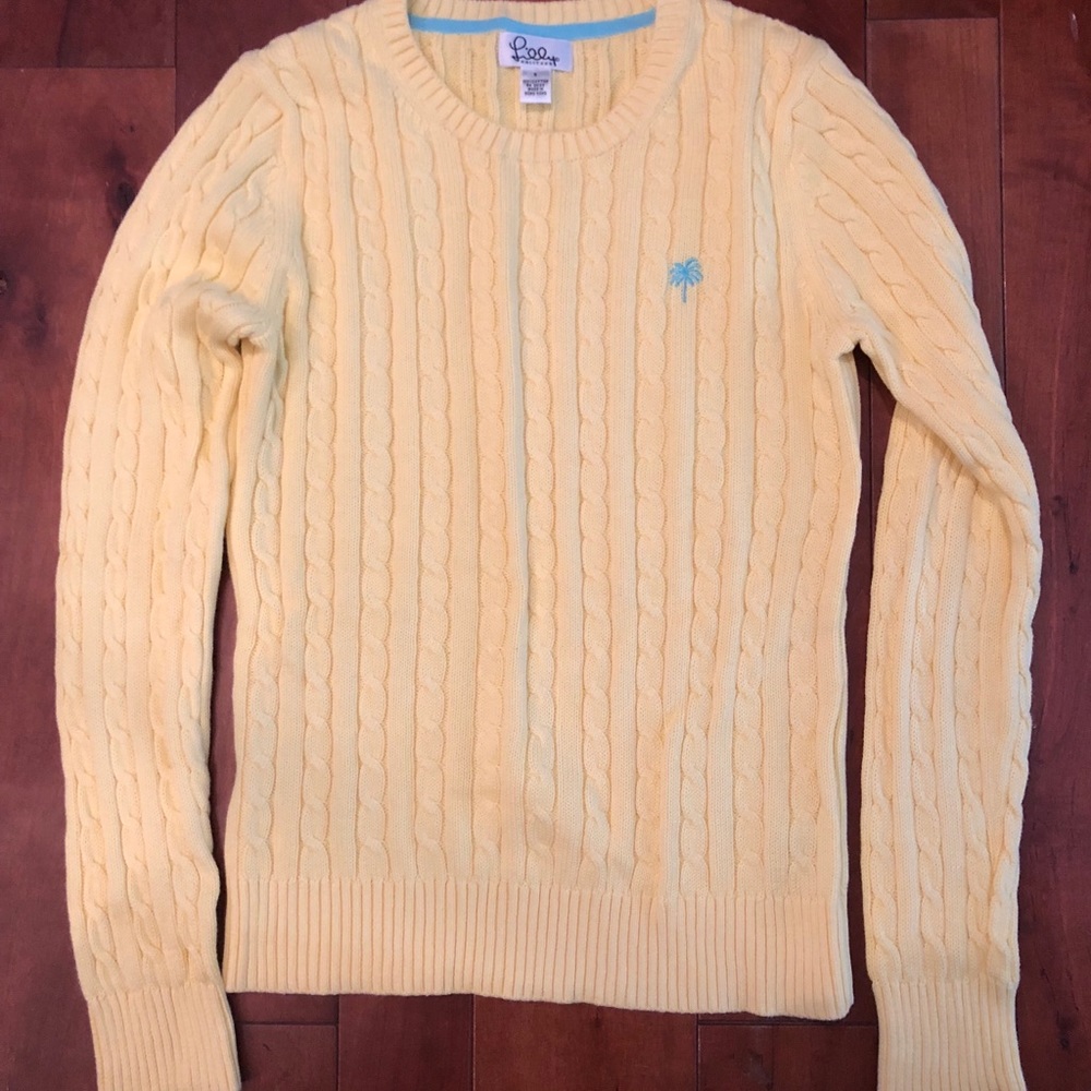 Lilly Pulitzer Cable Knit Sweater